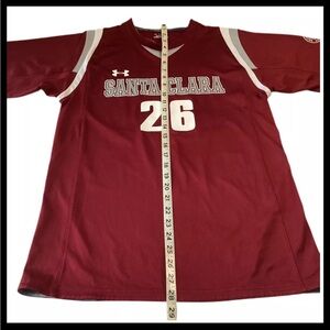 Santa Clara #26 Under Armour Heat Gear SHIRT Size MD 38-40 Protect This House